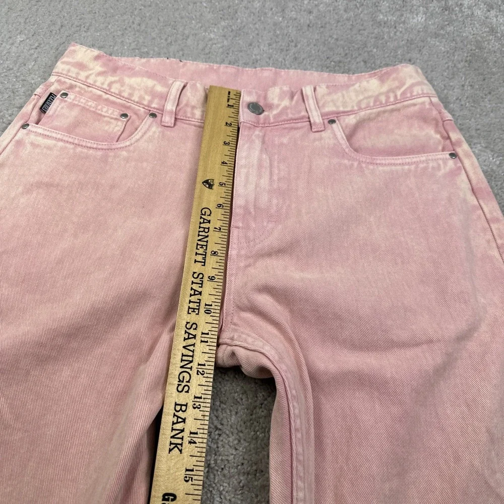 Pleasures x Sonic Youth‎ Washing Machine Pink Denim Pants Size 32
